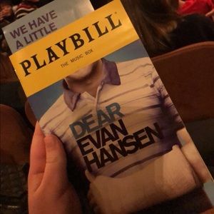 Dear Evan Hansen Broadway Playbill
